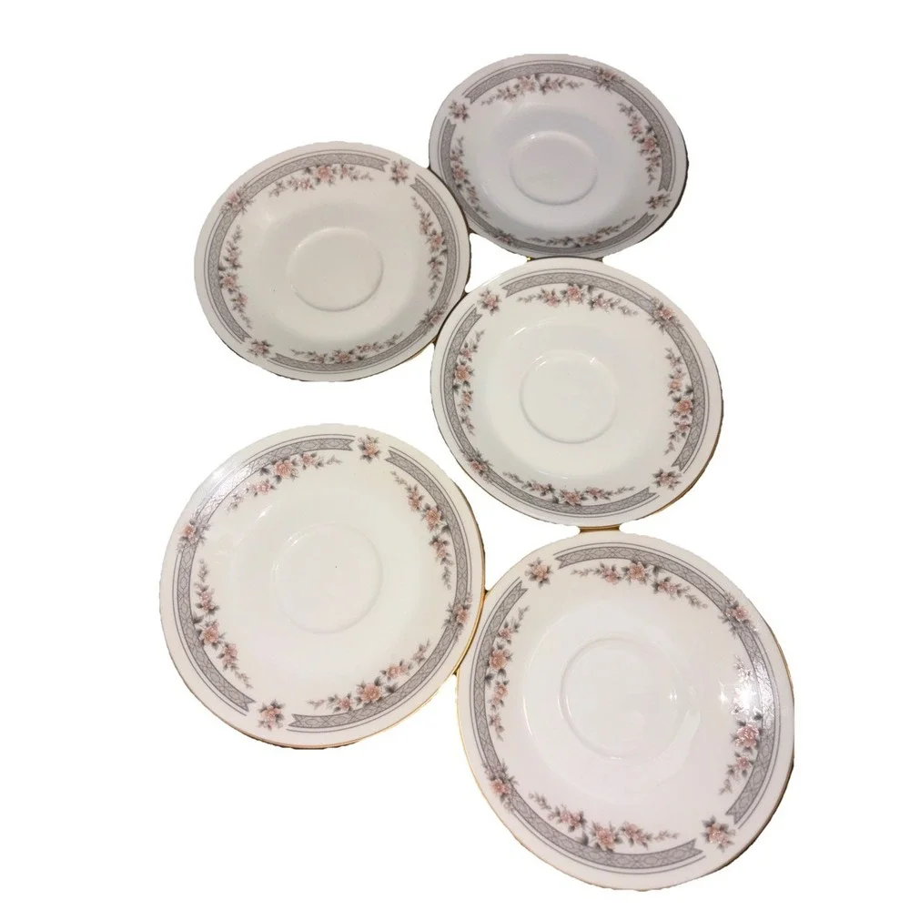 5- Noritake Fairview Saucer 6